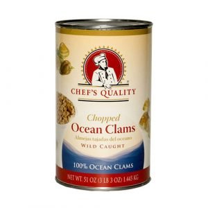 Chefs Quality – Chopped Ocean Clams 51oz