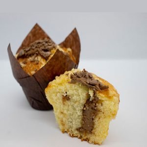 Muffin Vanilla Chocolate Praline